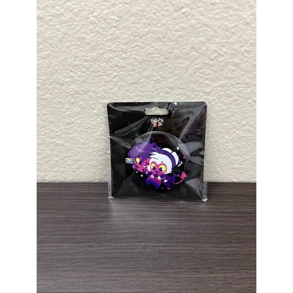 Helluva Boss Millie & Moxxie Chibi 3 inch Button Pin - Picture 1 of 2